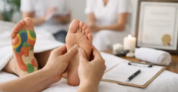 Fußreflexzonenmassage Ausbildung mit Zertifikat